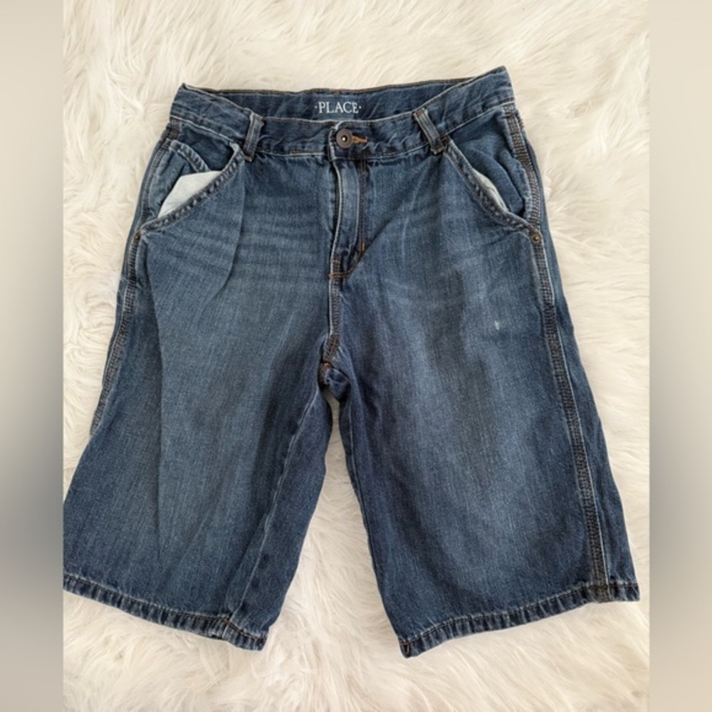 Place Classic Blue Denim Shorts